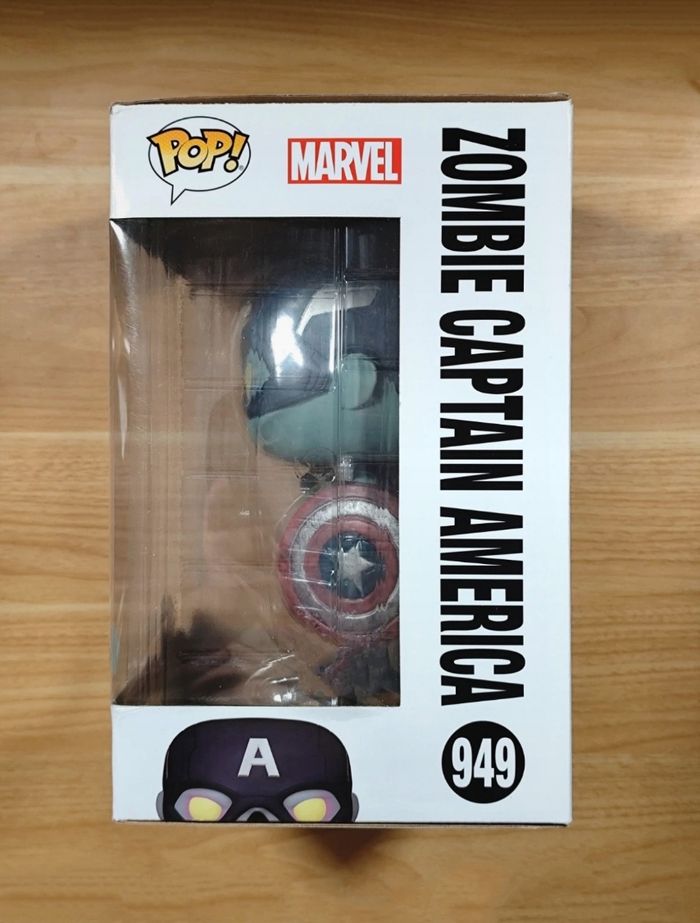 Funko Pop! Zombie Captain America #949 (What If ?) - photo numéro 2
