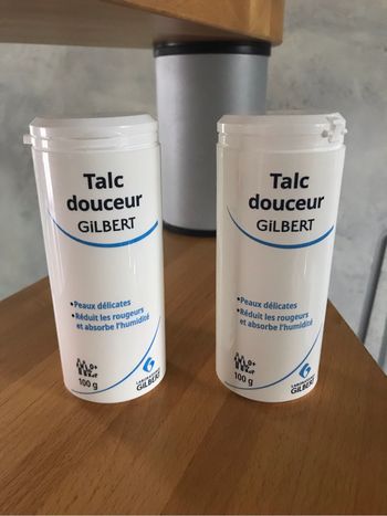 Talc douceur Gilbert x 2