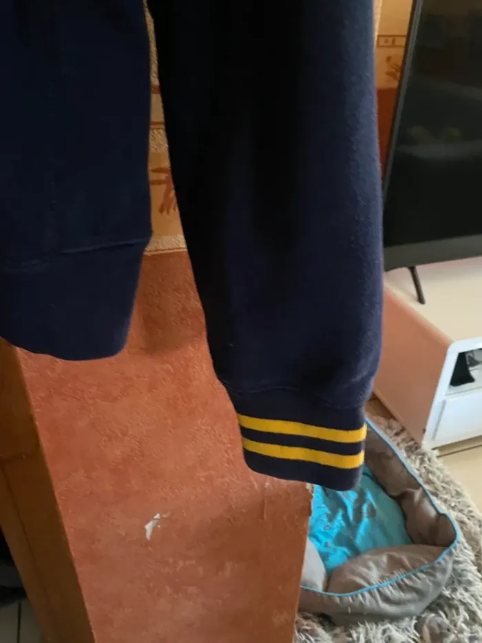 Sweat à capuche Ralph Lauren bleu marine – Taille L – Très bon état 🐎💛 - photo numéro 4