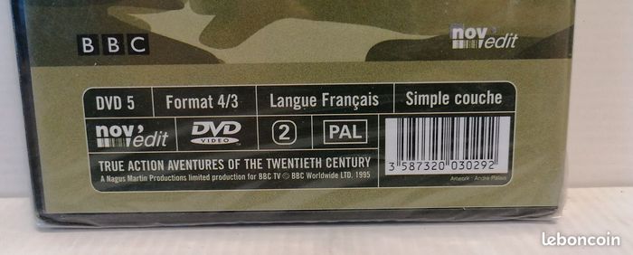 Dvd Documentaire Héros de guerre Les grandes aventures du XXE siècle (Neuf sous blister) - photo numéro 4