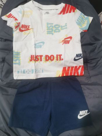 Ensemble ÉTÉ bébé garçon 12 mois NIKE 