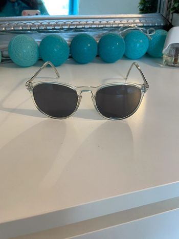 Lunettes soleil transparentes