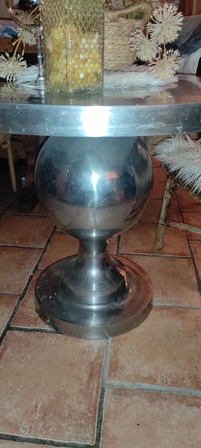 Table en chrome - photo numéro 4