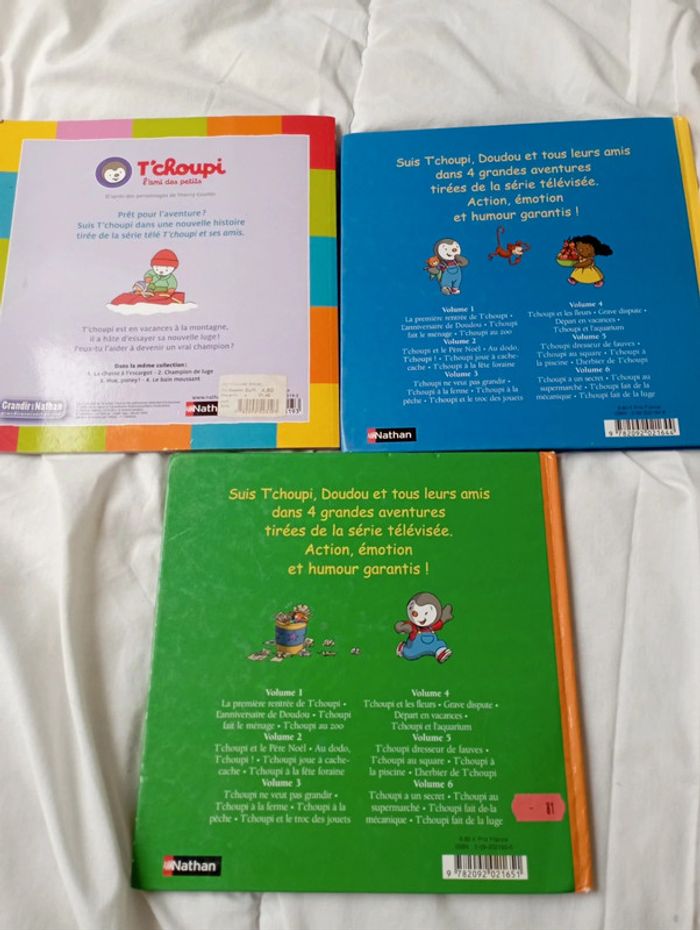 Lot 3 livres T'choupi 7€ - photo numéro 3