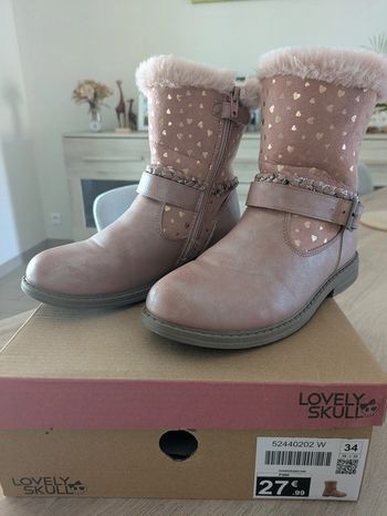 Bottes roses 34 très chaudes