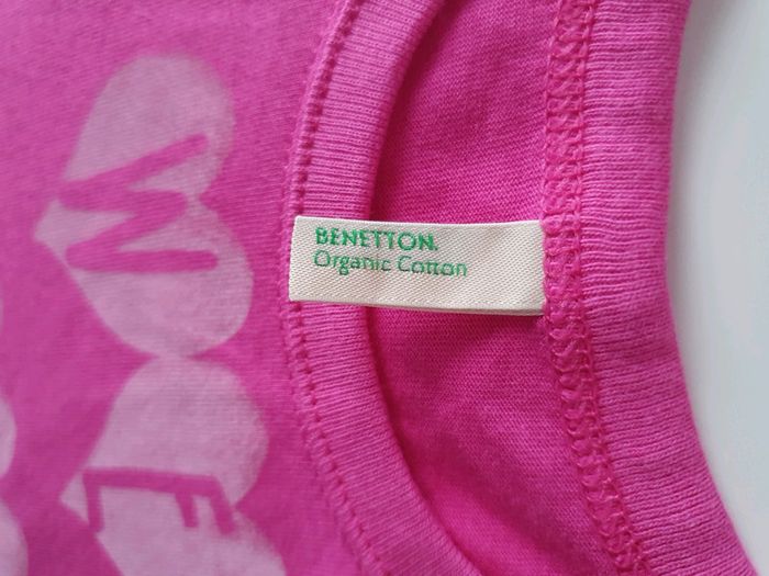 Tee-shirt manche longue Benetton 1 an - photo numéro 2