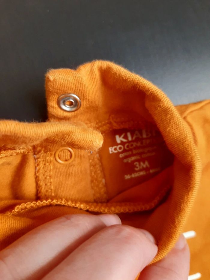 Maillot ml kiabi 3 mois - photo numéro 2
