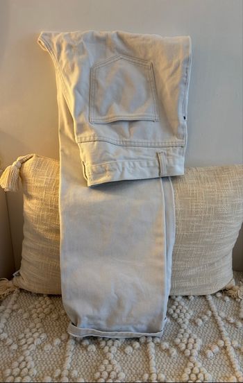 Jean pantalon blanc en coton recylé ASOS