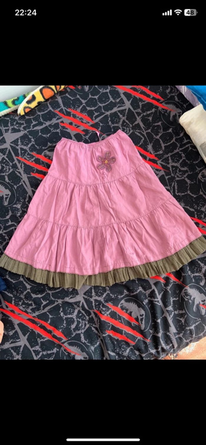 Jupe longue fille 5 ans