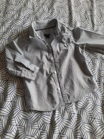 Chemise à petits carreaux Kiabi 18M