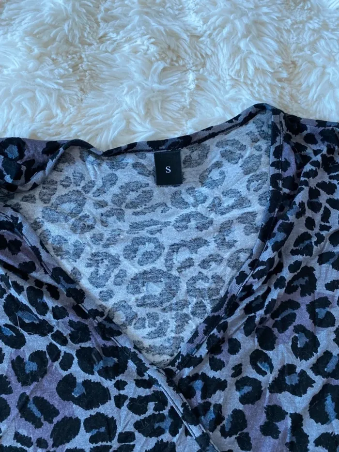 Robe longue léopard taille S - photo numéro 4