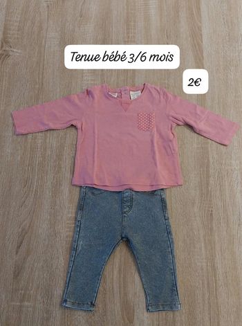 Tenue bébé fille 3/6 mois Zara