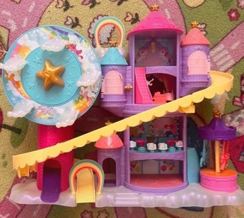 Polly Pocket Pollyville Coffret Parc d’Attractions Arc-en-Ciel,