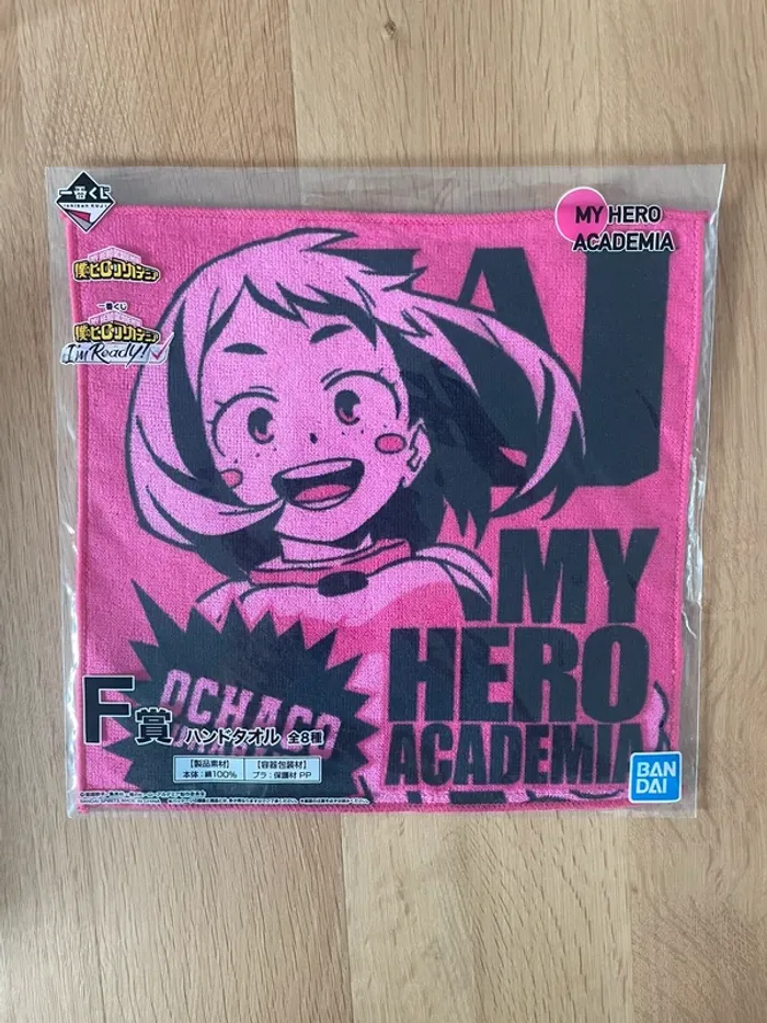 My Hero Academia – Serviette Ochaco Uraraka Ichiban Kuji I'm Ready! 25 x 25 cm