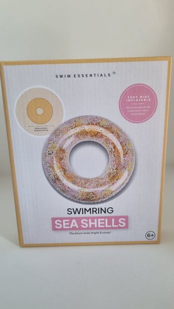 Bouée multicolore coquillages Ø 90 cm dès 6 ans neuf