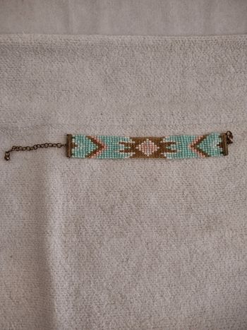 Bracelet perles turquoises