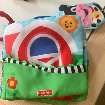 Livre en tissu Fisher price