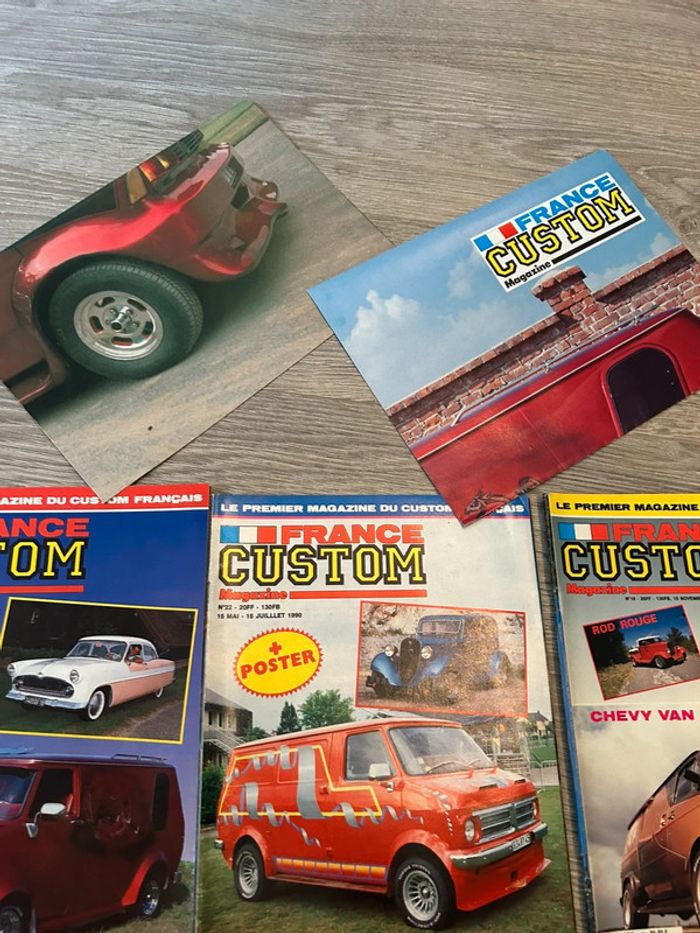 Lot 11 magazines France Custom Vintage - photo numéro 10