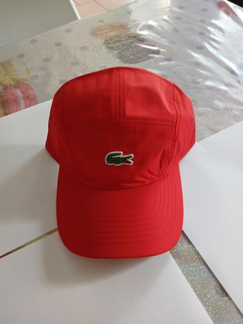 Casquette lacoste