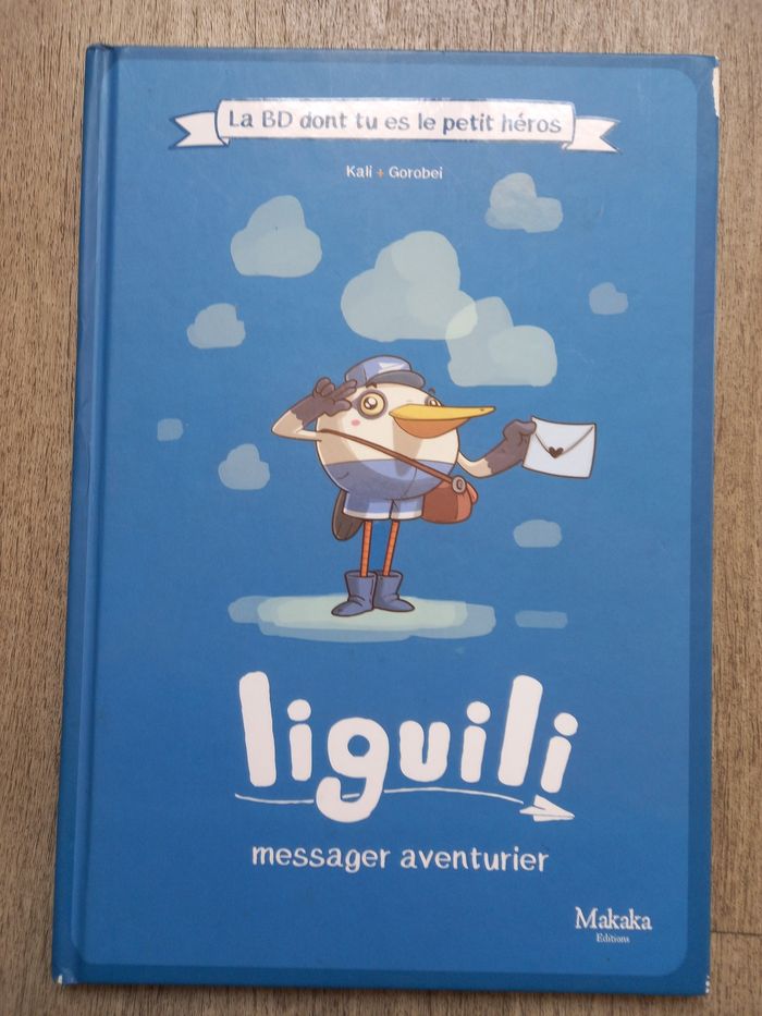 Liguili messager aventurier BD dont tu es l'héros à partir de 3 ans LIVRE JEU - photo numéro 2