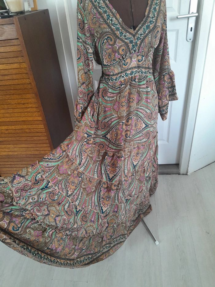 Magnifique robe bohème en soie Boho Fashion - photo numéro 2