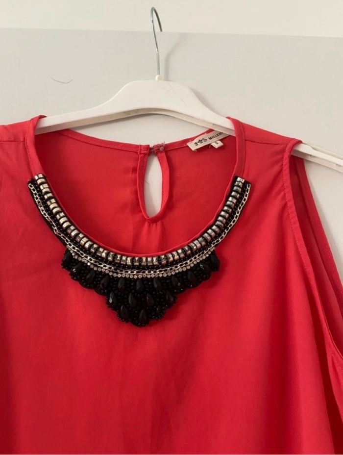 Blouse rose taille S - photo numéro 2