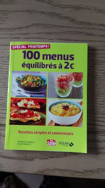 Livre Menus équilibrés