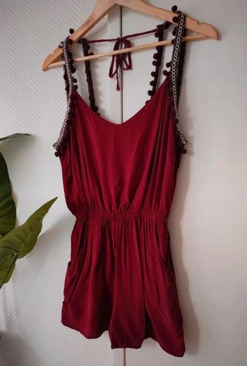 Combishort bordeaux