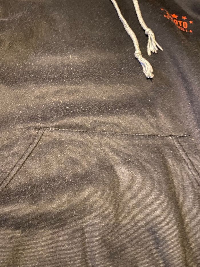 Sweat noir rouge bleu bleu manga taille XXS - photo numéro 4