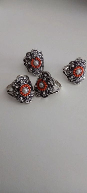 2 Bague fleur