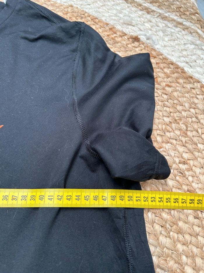 T-shirt Homme Adidas Noir et Orange | Taille L | Très Bon État | #TM85 - photo numéro 4