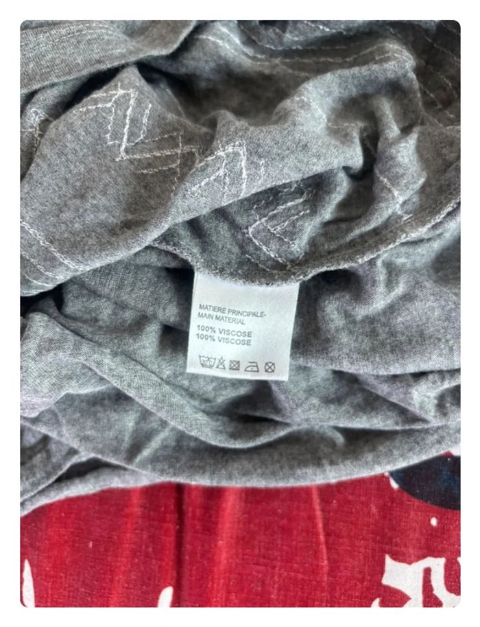 T-shirt manche longue Burton taille Xl/XXL gris - photo numéro 9