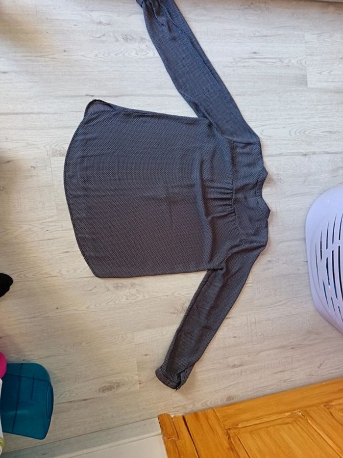 Chemisier tunique blouse 38 M cache cache femme - photo numéro 9