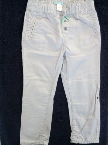 Pantalon beige Obaïbi 3 ans (réf interne B34)(familleac72)