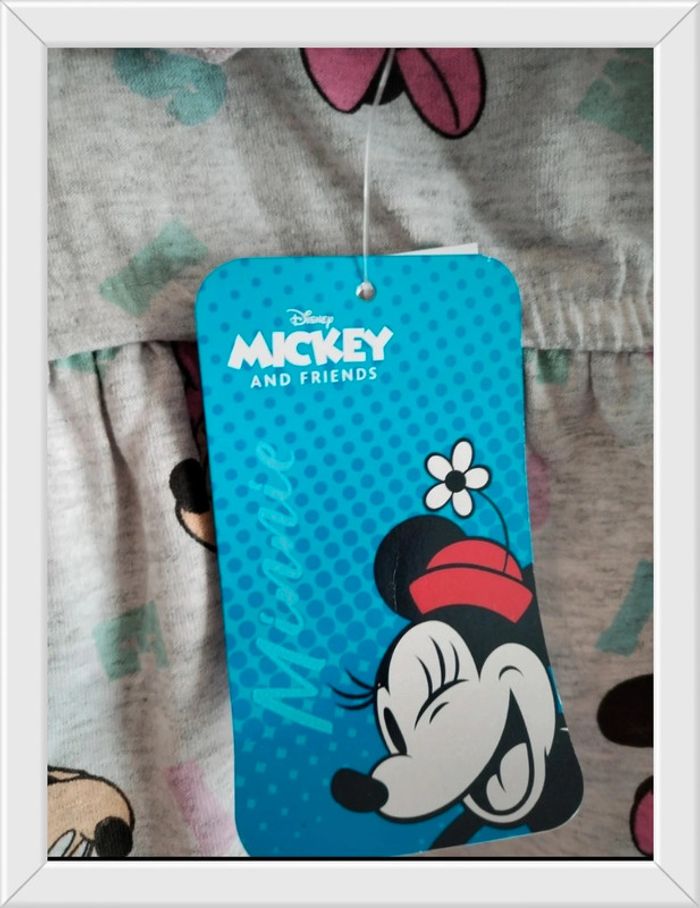 Robe à bretelles Minnie taille 5 ans neuve - photo numéro 5