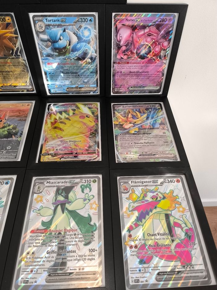 Cadre + carte pokémon officiel - photo numéro 5