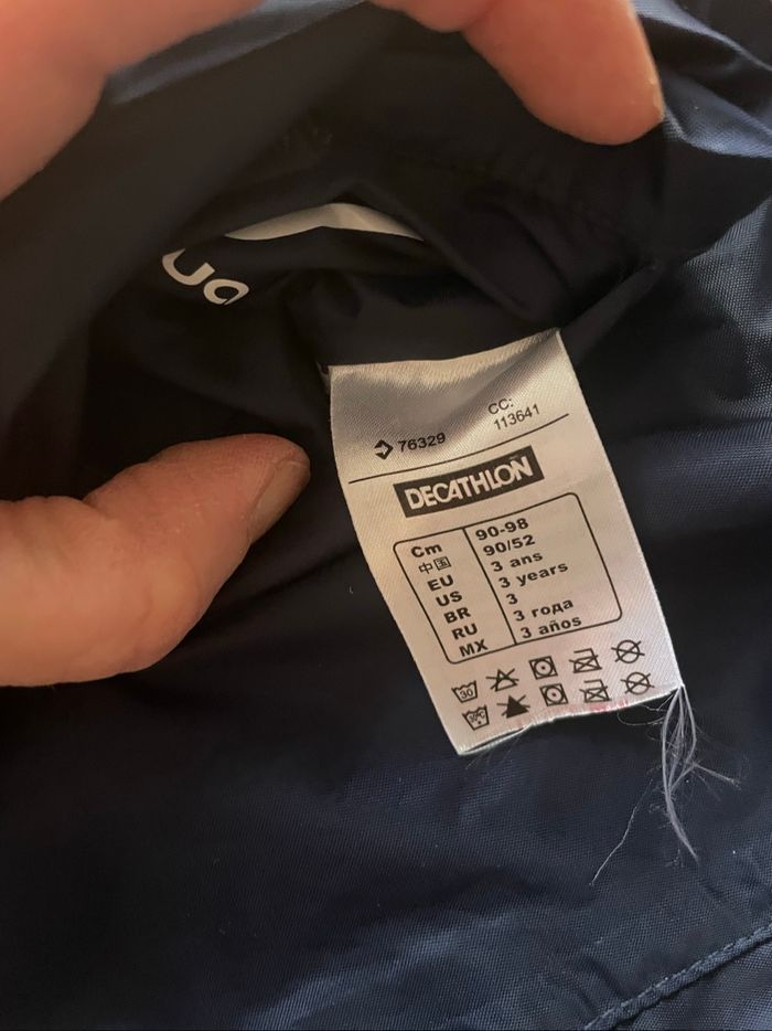 Kway 3 ans - photo numéro 3
