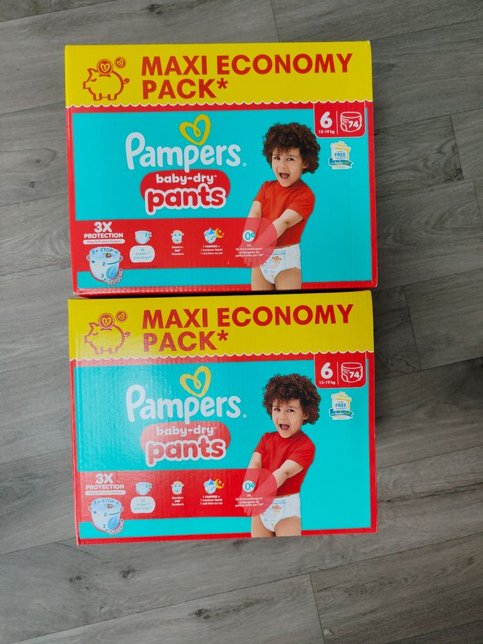2 carton couche pampers taille6 - photo numéro 4