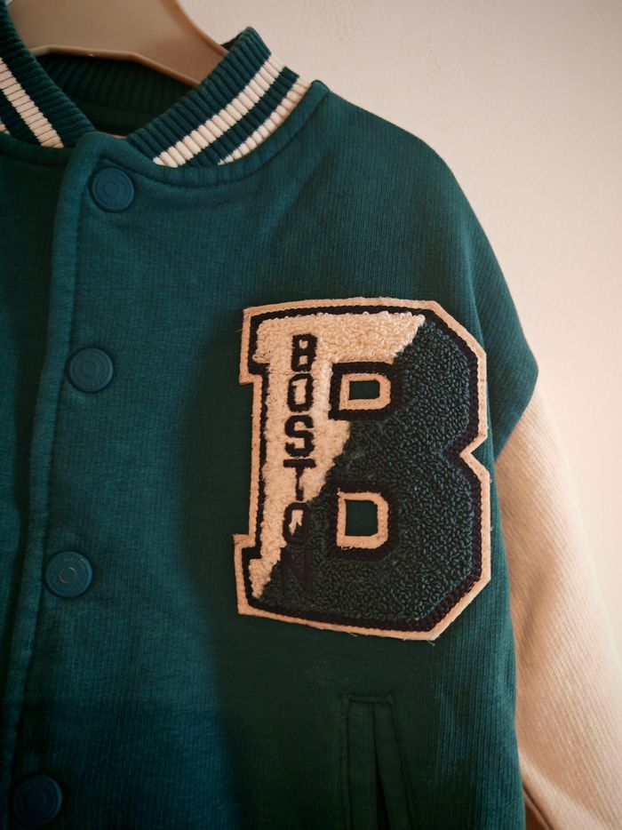 Veste Teddy garçon, taille 6 ans, Tape à l'oeil - photo numéro 3