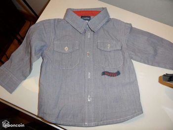 Chemise m. longues Garçon MARESE, 6 Mois
