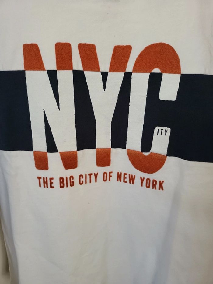 T-shirt manches longues garçon 12 ans orchestra peu porté - photo numéro 4