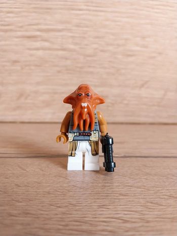 Figurine type lego Quarren Jabba Mandalorian star wars
