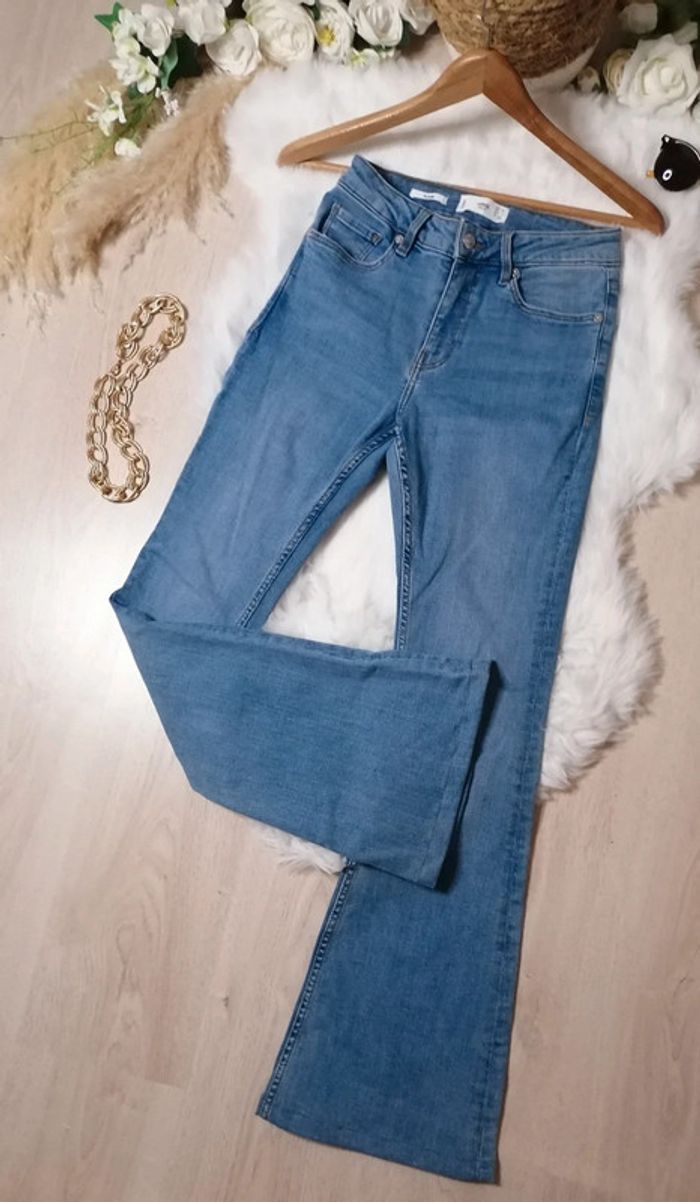 Jeans taille haute Mango 36 - photo numéro 3
