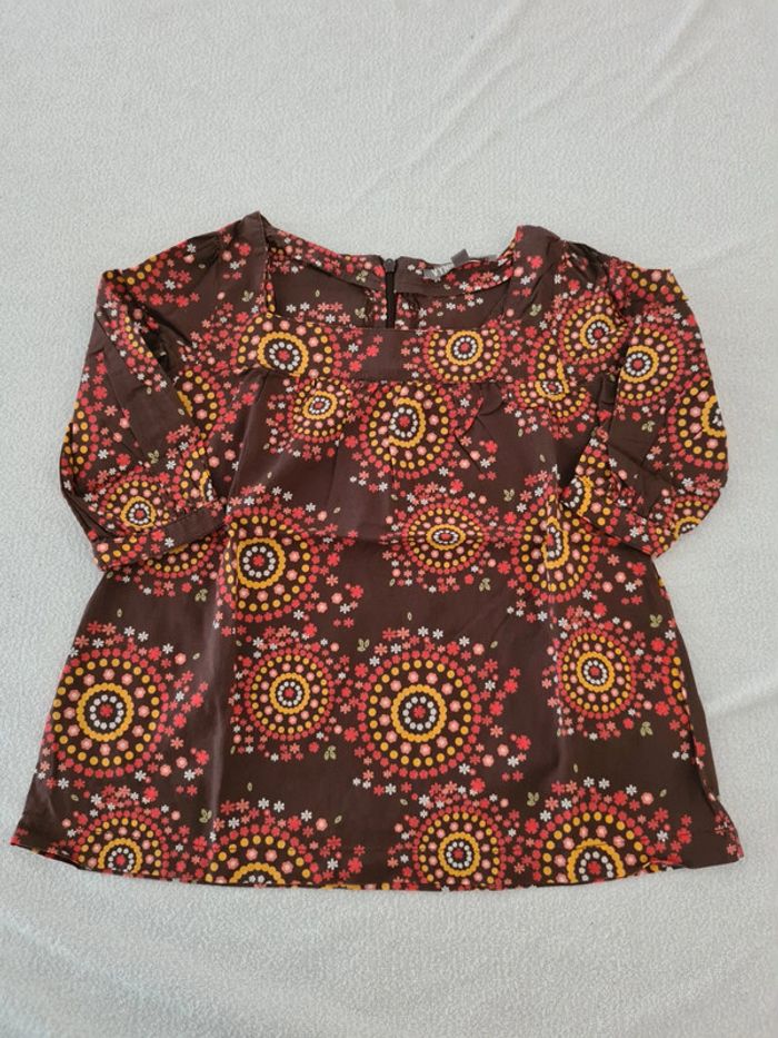 Blouse Vynil Fraise 6 ans