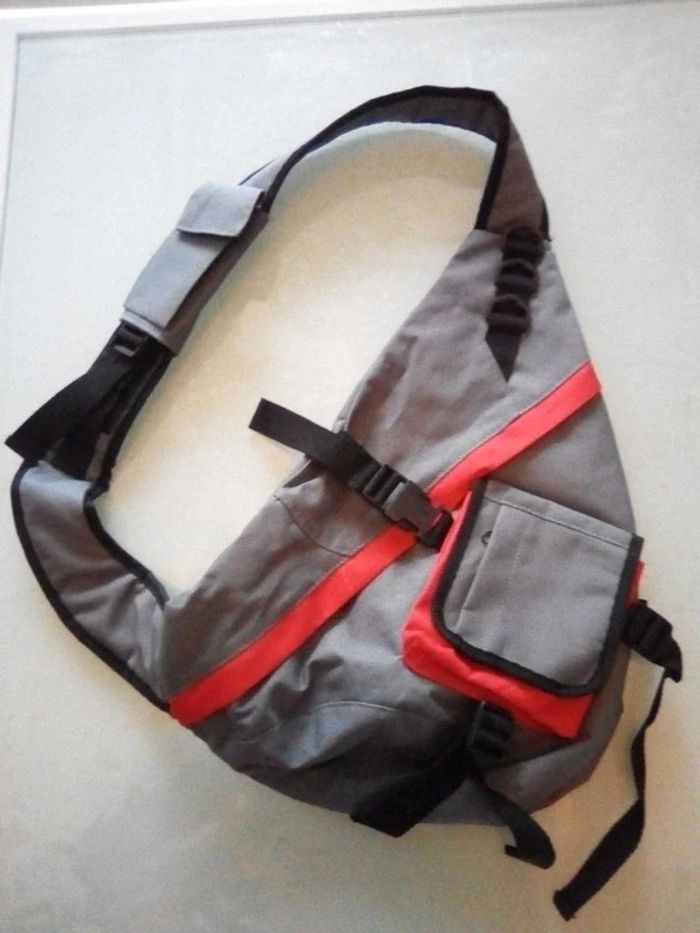 Sac à dos gris mixte