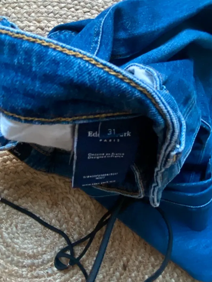 Jean Eden Park Homme Bleu clair W31 / FR 40 Excellent état - photo numéro 9