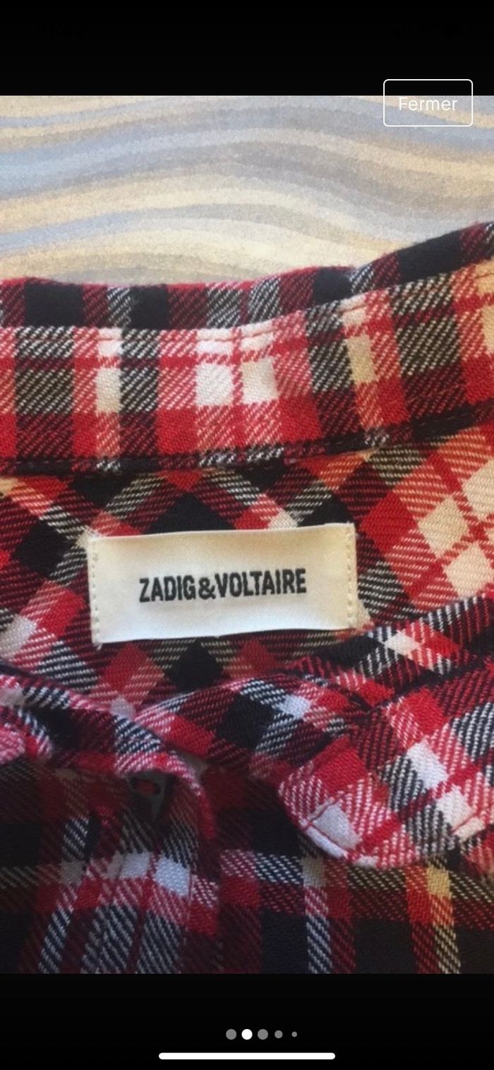 Chemise fille zadig et Voltaire 10 ans - photo numéro 2