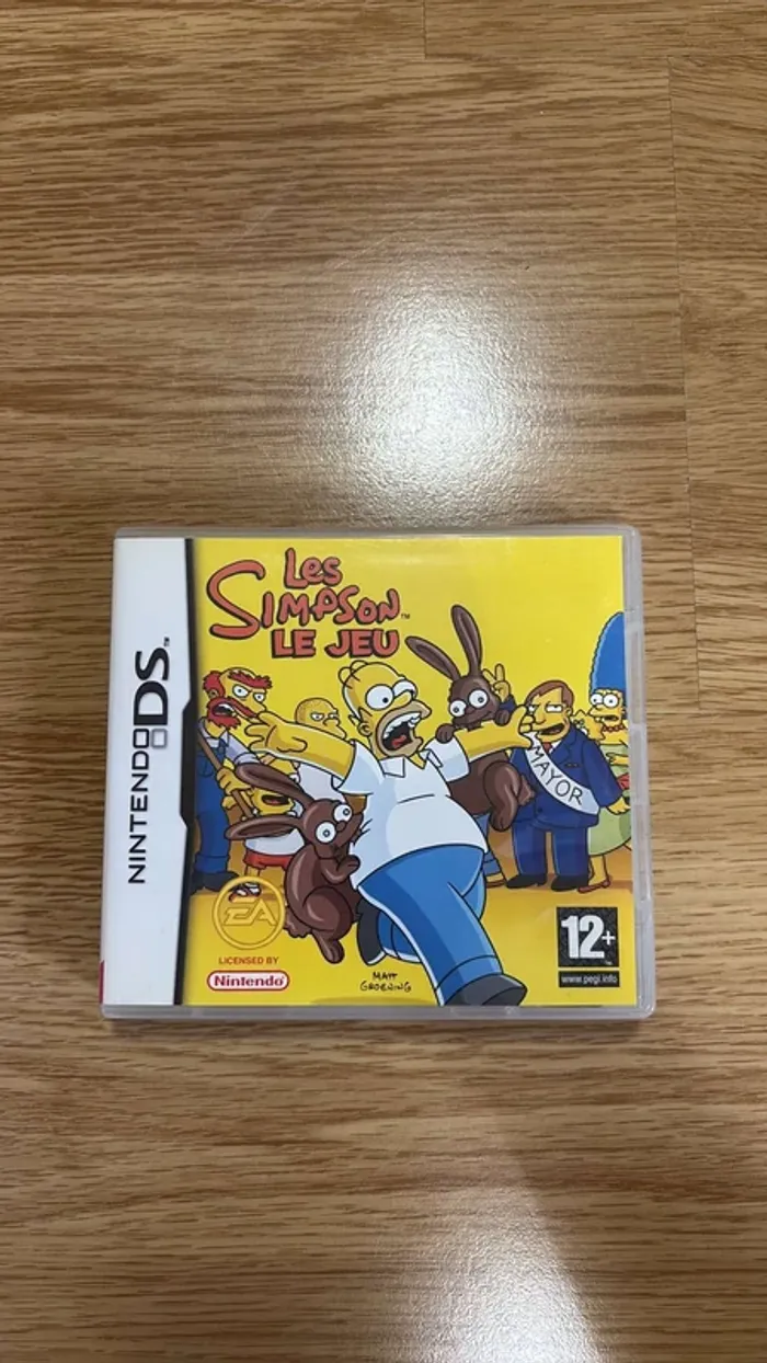Jeu Nintendo DS Les Simpson