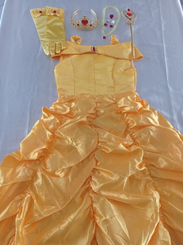 Déguisement princesse la belle et la bête 4-5ans - photo numéro 2