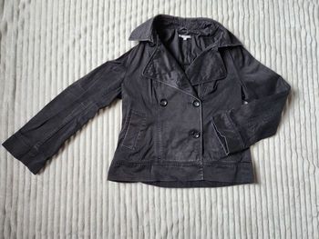 Veste légère noire 3 Suisses – Taille 42 – coton – mi-saison